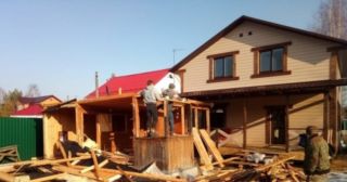 Демонтаж частных домов Колпино, цена от 1608 руб.